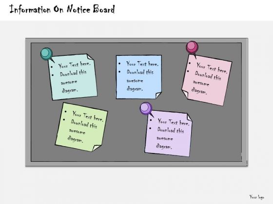 Ppt Slide Information Notice Board Business Diagrams