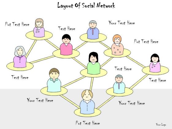 Ppt Slide Layout Of Social Network Business Plan