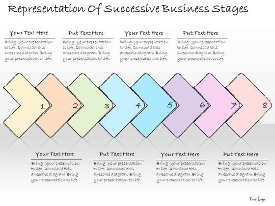 Ppt Slide Representation Of Successive Business Stages Sales Plan
