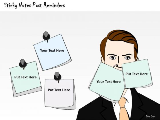 Ppt Slide Sticky Notes Post Reminders Consulting Firms
