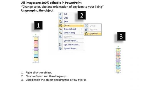 Ppt Slide Vertical Steps In Sales Process Plan