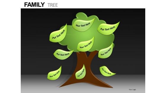 Ppt Slides Family Tree Diagram