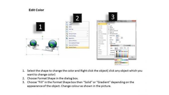 Ppt Slides To Compare 2 Options PowerPoint Diagrams