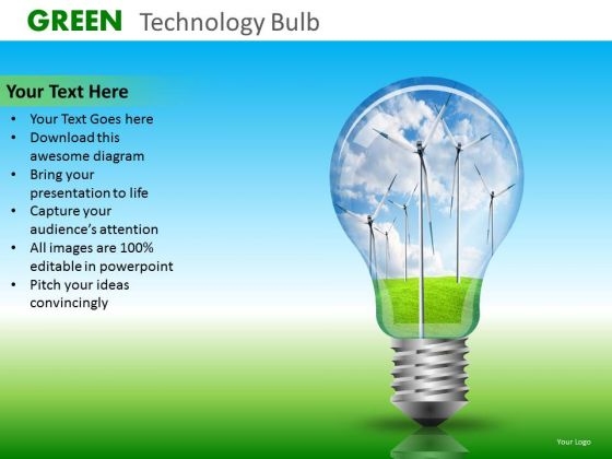 Ppt Slides Wind Energy Renewable Energy PowerPoint Templates