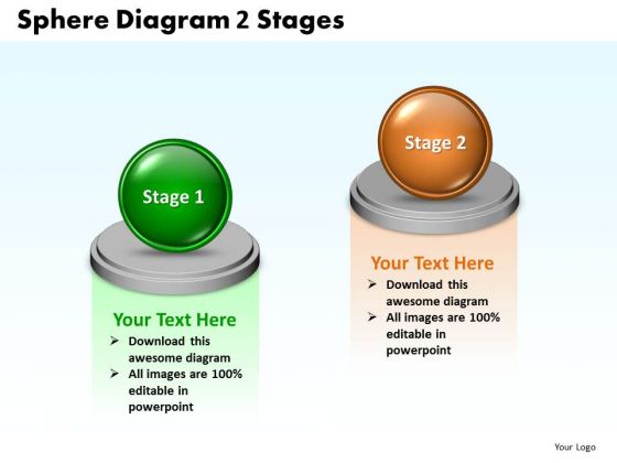 Ppt Sphere Cause And Effect Diagram PowerPoint Template 2 State Templates
