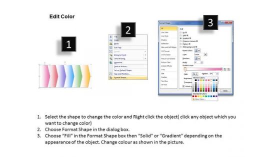 Ppt Straight Demonstration Of 6 State Diagram PowerPoint Templates