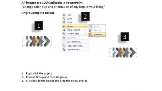 Ppt Template 3d Linear Procedure To Show 6 PowerPoint Slide Numbers Commerce Plan 4 Graphic