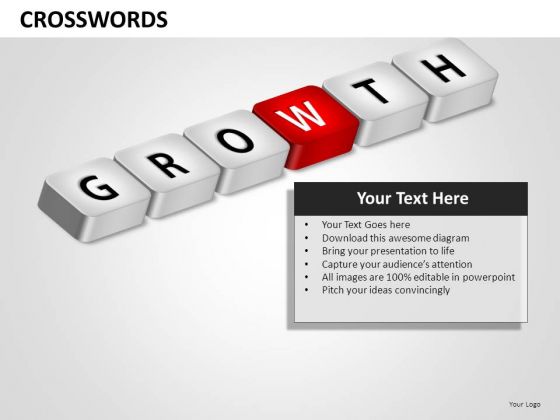 Ppt Template Growth Text Business PowerPoint Slides
