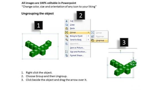 Ppt Templates Green Energy Text Symbol PowerPoint Slides