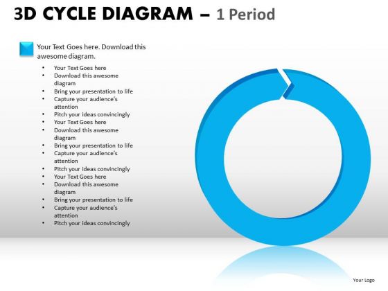 Ppt Templates Single Stage Process Cycle Diagram PowerPoint Slides