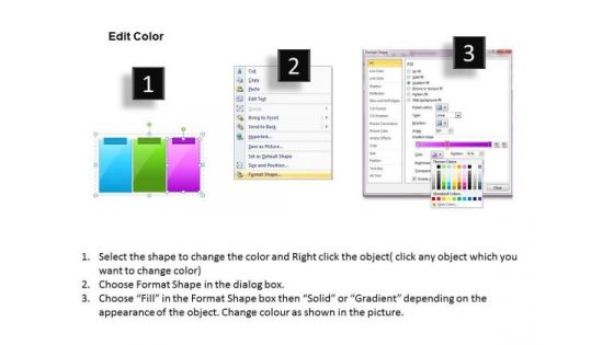 Ppt Text Link Boxes PowerPoint 2007 Templates