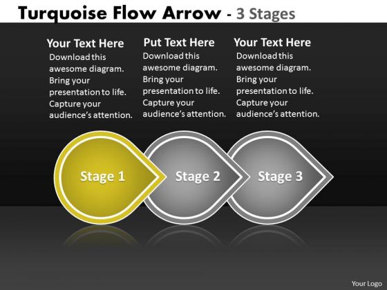 Ppt Three Steps Continual Series Of Marketing Plan Selling Communication PowerPoint 2 Image