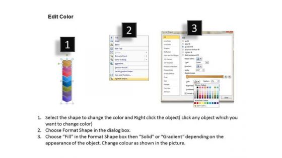 Ppt Vertical Scientific Method Steps PowerPoint Presentation 8 1 Templates