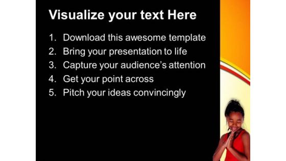 Pray Cross Church PowerPoint Templates And PowerPoint Themes 0712
