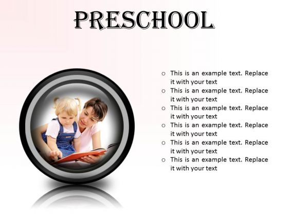 Preschool Education PowerPoint Presentation Slides Cc