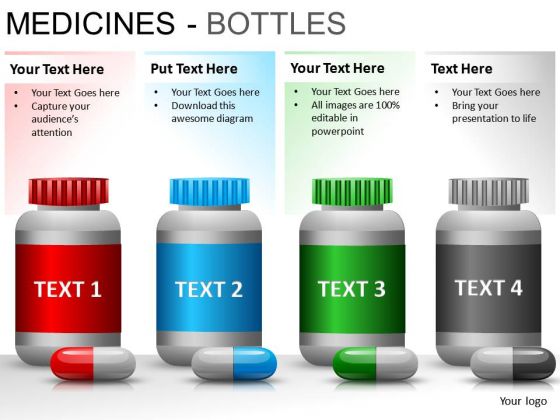 Prescription Medicine Medical Bottle PowerPoint Slides And Ppt Diagram Templates
