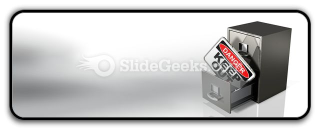 Private Database Security PowerPoint Icon R