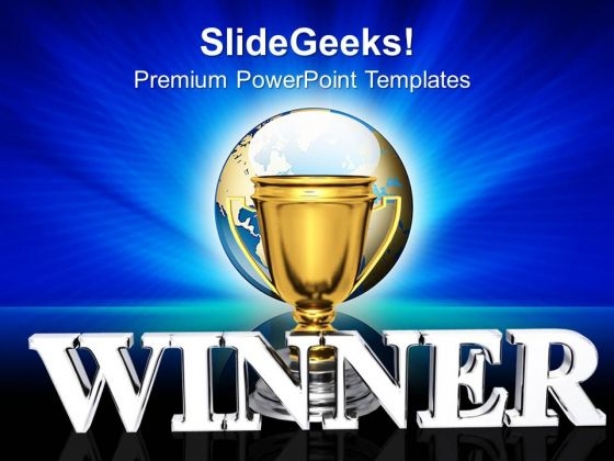 Prize Winner Competition PowerPoint Templates And PowerPoint Themes 0912