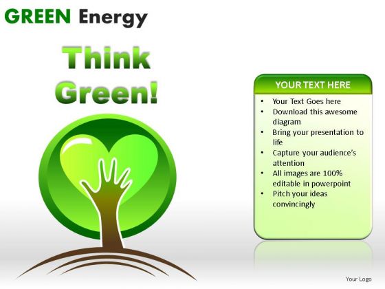 Process And Flows Green Energy PowerPoint Slides And Ppt Diagram Templates