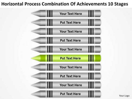 Process Combination Of Acheivements 10 Stages Ppt Business Plan PowerPoint Slides