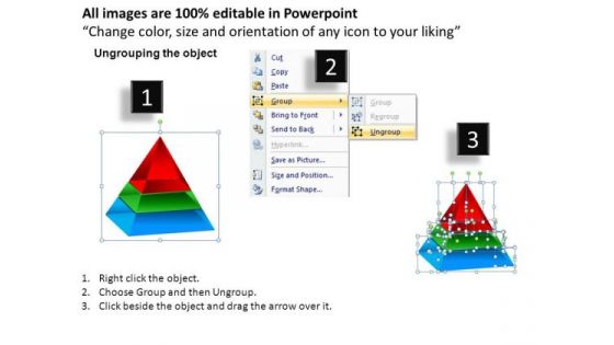 Process Diagram Pyramid Ppt