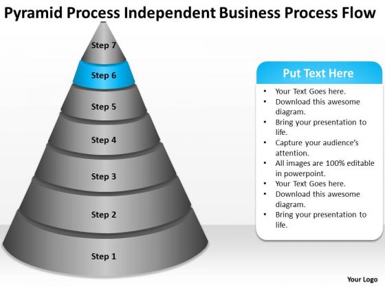 Process Independent Business Flow Ppt Plan PowerPoint Templates