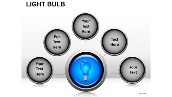 Process Light Bulb PowerPoint Slides And Ppt Diagram Templates