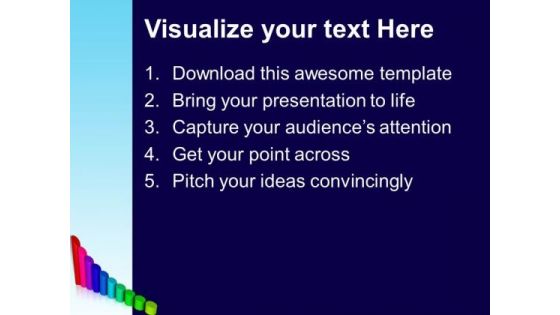 Profit Graph Cylinders PowerPoint Templates And PowerPoint Themes 0812