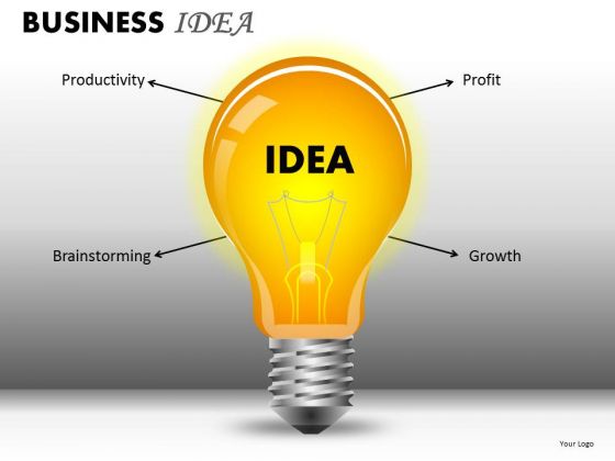 Profit Growth Idea PowerPoint Ppt Templates