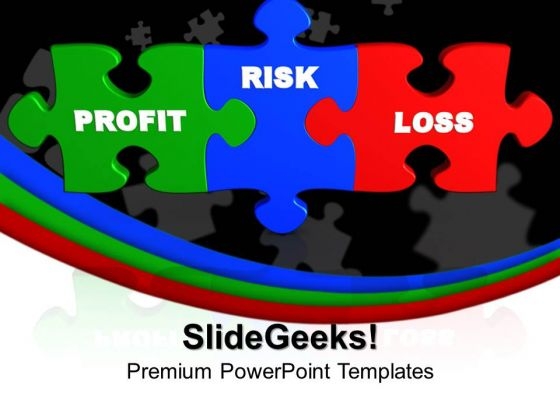 Profit Risk Loss PowerPoint Templates And PowerPoint Themes 0912