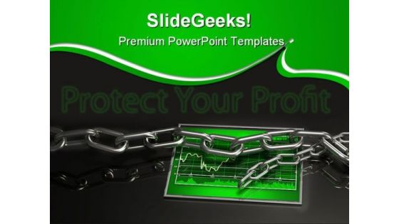 Protecting Profit Business PowerPoint Backgrounds And Templates 0111