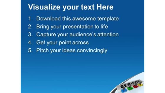 Provide Good Services To Customer PowerPoint Templates Ppt Backgrounds For Slides 0413