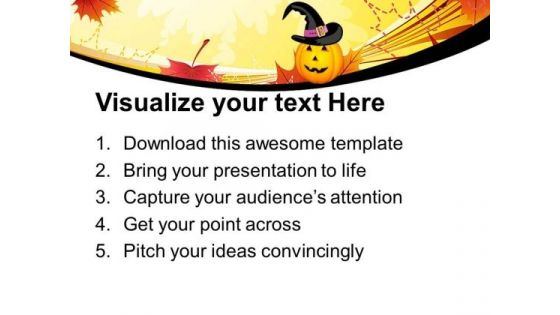 Pumpkins Evil Festival Halloween PowerPoint Templates And PowerPoint Themes 1012