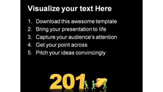 Puppets Making 2011 Business PowerPoint Themes And PowerPoint Slides 0411