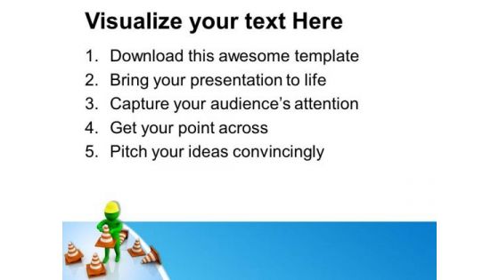 Put The Right Way Of Protection PowerPoint Templates Ppt Backgrounds For Slides 0713