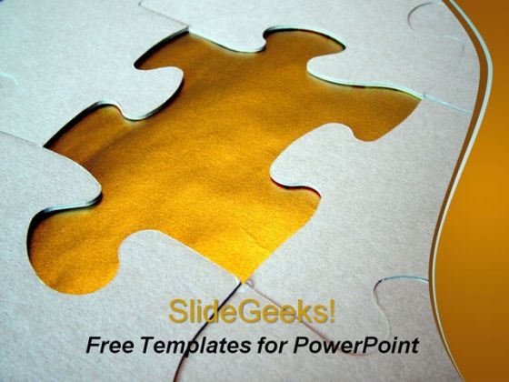 Puzzle Piece PowerPoint Template