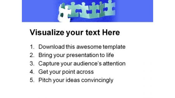 Puzzle Leadership PowerPoint Themes And PowerPoint Slides 0711