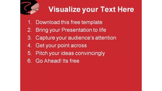 Business Questions Entrepreneurs PowerPoint Template