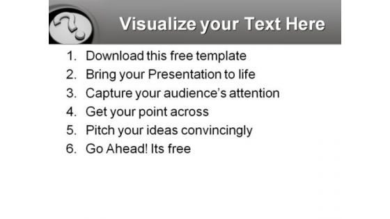 Question Mark PowerPoint Template