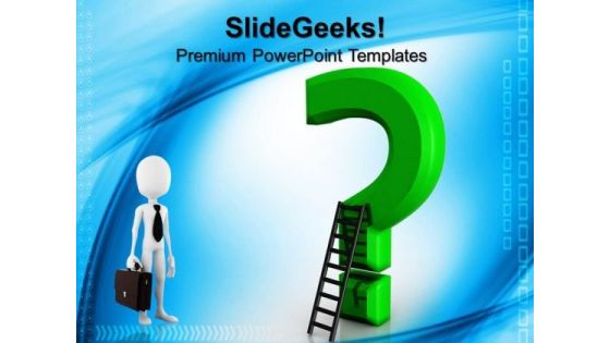 Question Mark Business PowerPoint Templates And PowerPoint Themes 0812
