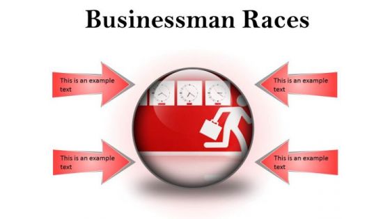 Race Against Time Business PowerPoint Presentation Slides C