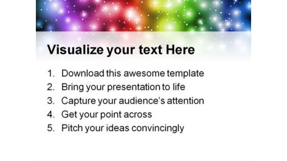 Rainbow Light Effects Abstract PowerPoint Themes And PowerPoint Slides 0211