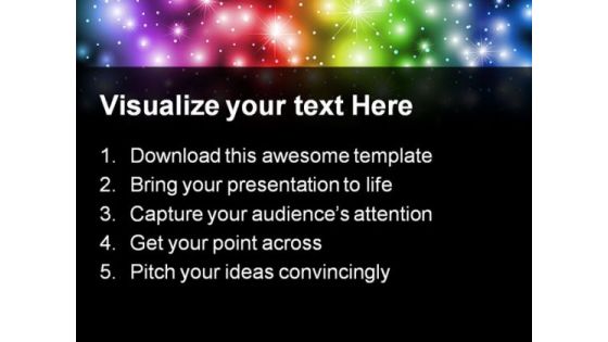 Rainbow Light Effects Abstract PowerPoint Themes And PowerPoint Slides 0211