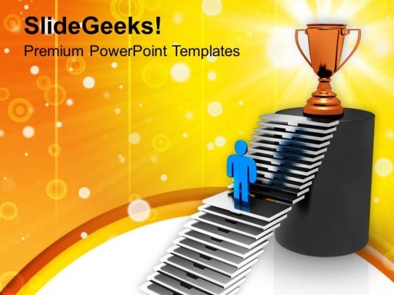 Reach The Target Winner Competition PowerPoint Templates Ppt Backgrounds For Slides 0113