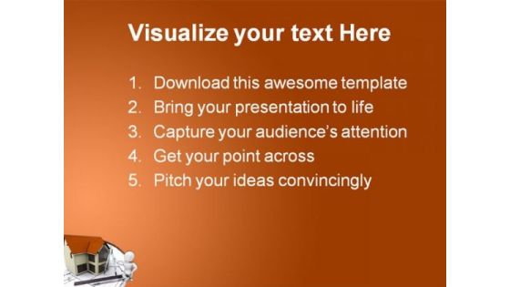 Real Estate Architecture PowerPoint Template 1010