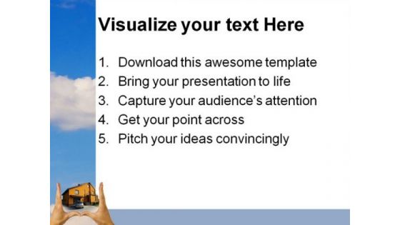 Real Estate House Sales PowerPoint Templates And PowerPoint Backgrounds 0611