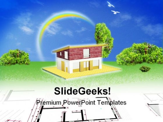 Real Estate Nature PowerPoint Backgrounds And Templates 0111