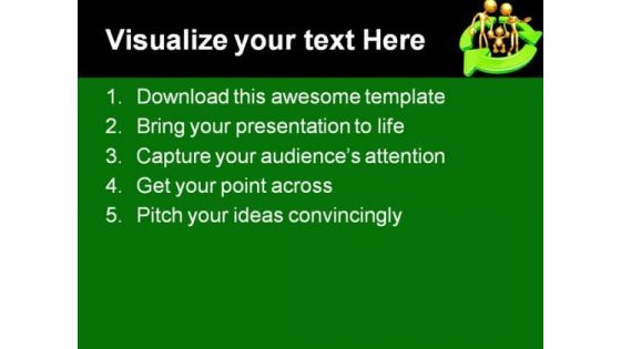 Recycling Of Life Future PowerPoint Templates And PowerPoint Backgrounds 0611