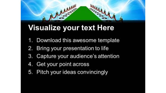 Red Carpet Award Competition PowerPoint Templates And PowerPoint Themes 0912