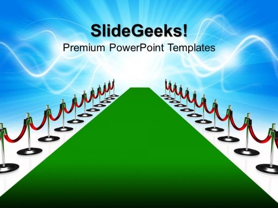 Red Carpet Award Competition PowerPoint Templates And PowerPoint Themes 0912